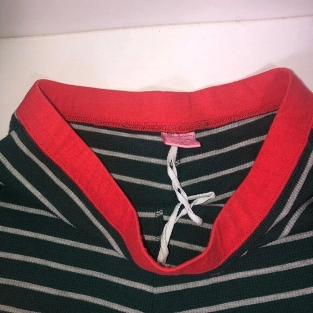 Jenni Intimates Christmas Pajama Stripe Set‎ Size Medium